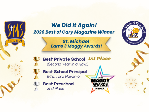St. Michael School Shines Again in Maggy Awards!